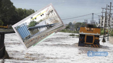 बाढीले उपत्यकाको पुल बगाएपछी..., काठमाडौंमा यस्तो छ अवस्था